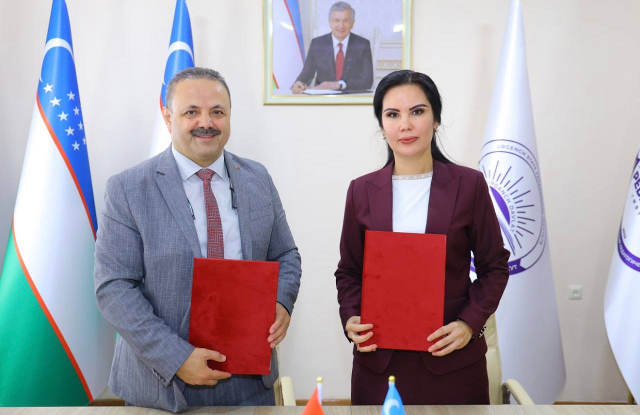 TURKIYANING AKSARAY UNIVERSITETI REKTORI UrDPIGA KELDI.