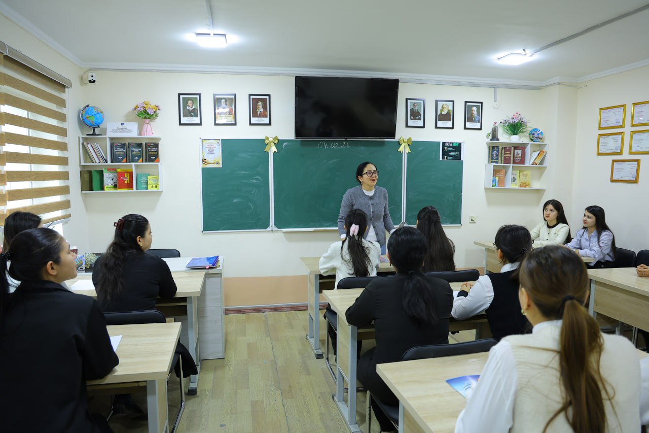 UrDPI TALABALARIGA TURKIYANING BARTIN UNIVERSITETI PROFESSORI DARS BERMOQDA