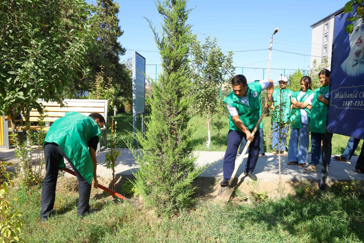 AT UrSPI, UNDER THE SLOGAN “WE WILL TURN THE MAHALLA INTO A WASTE-FREE AREA,” THE ACTIVITIES OF THE “ECO CLUB” HAVE BEEN LAUNCHED.