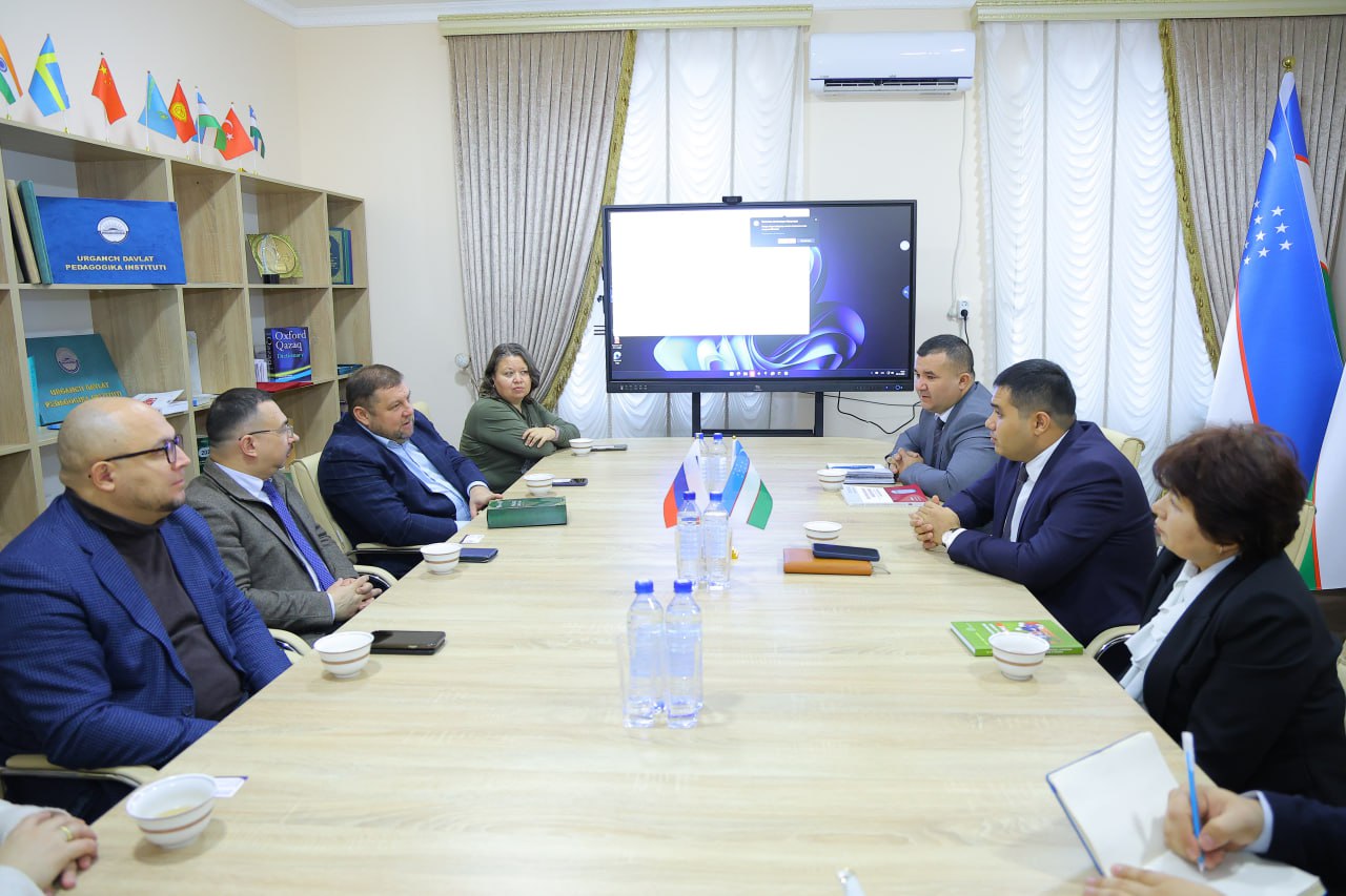 UrDPIGA ROSSIYANING QOZON FANLAR AKADEMIYASI TARIX INSTITUTI DELEGATSIYASI TASHRIF BUYURDI
