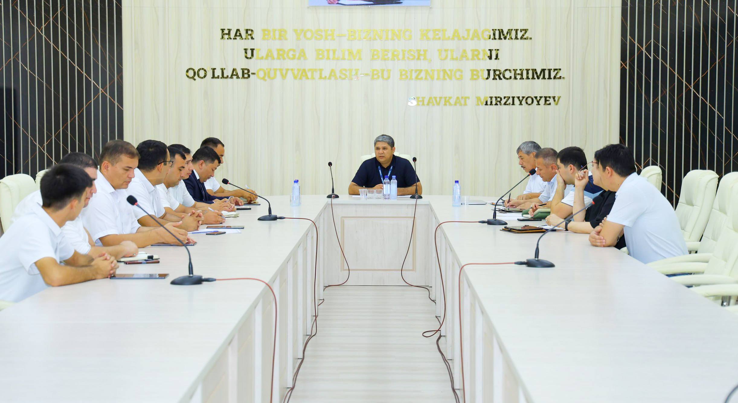 UMUMMILLIY ISH BERUVCHILAR SO‘ROVNOMASINI O‘TKAZISH MASALALARI MUHOKAMA QILINDI