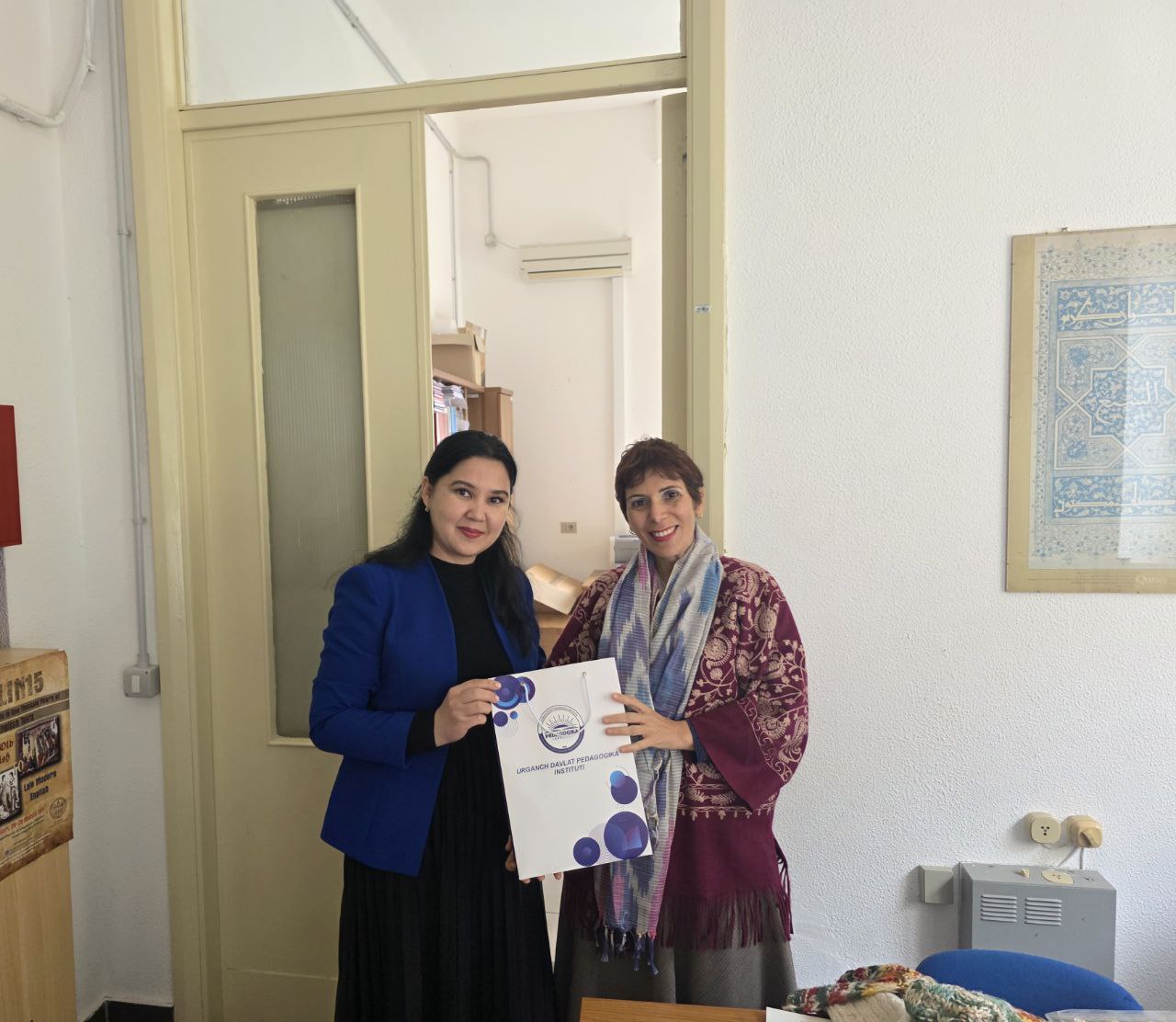 A REPRESENTATIVE OF UrSPI HAS SUCCESSFULLY COMPLETED A SCIENTIFIC INTERNSHIP IN SPAIN.