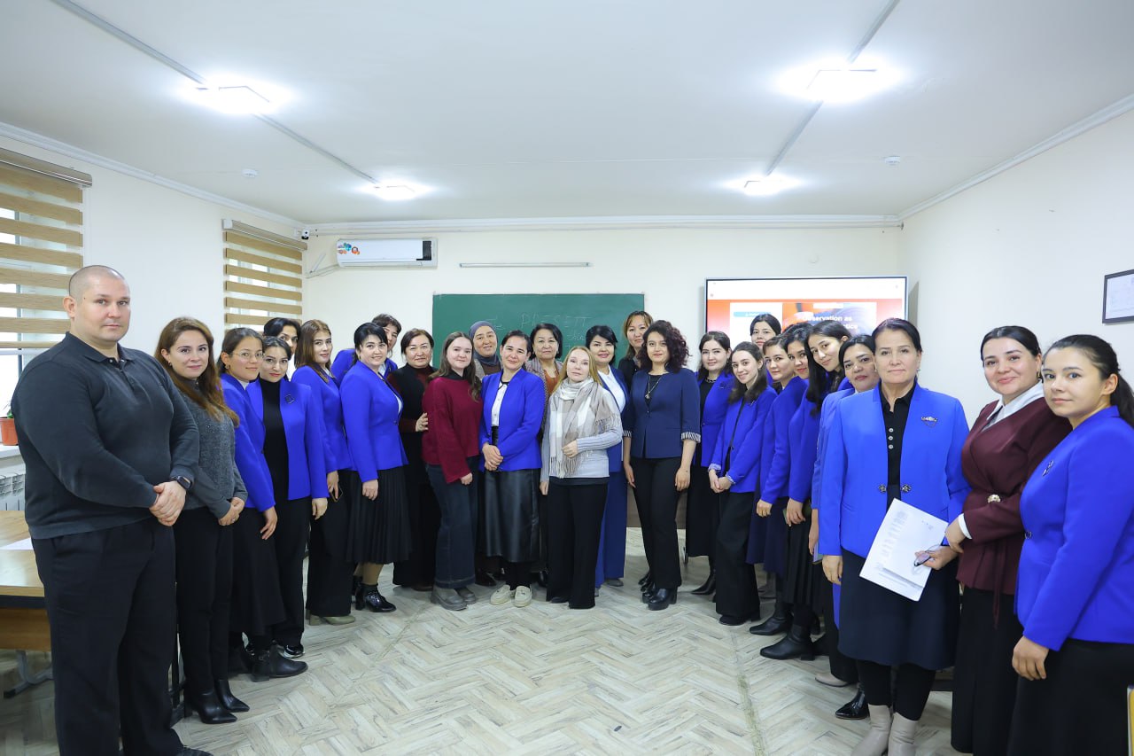 SEMINAR TRAININGS WERE HELD AT UrSPI WITHIN THE FRAMEWORK OF THE PROJECT AIMED AT INTENSIFYING THE STUDY OF THE ENGLISH LANGUAGE IN CENTRAL ASIA.