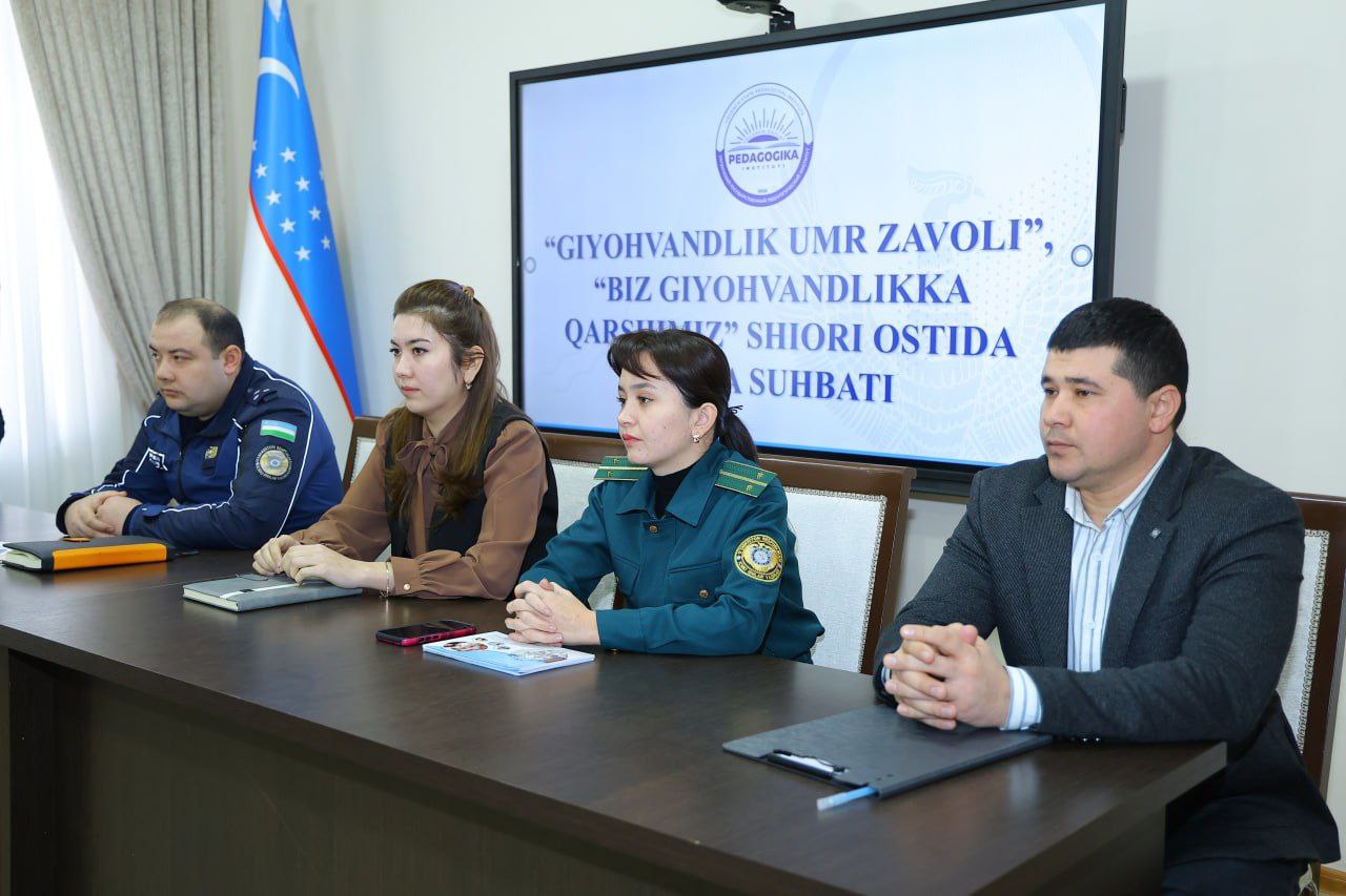 A ROUNDTABLE DISCUSSION ON THE TOPIC “DRUG ADDICTION – THE DESTROYER OF THE FUTURE” WAS ORGANIZED AT UrSPI .