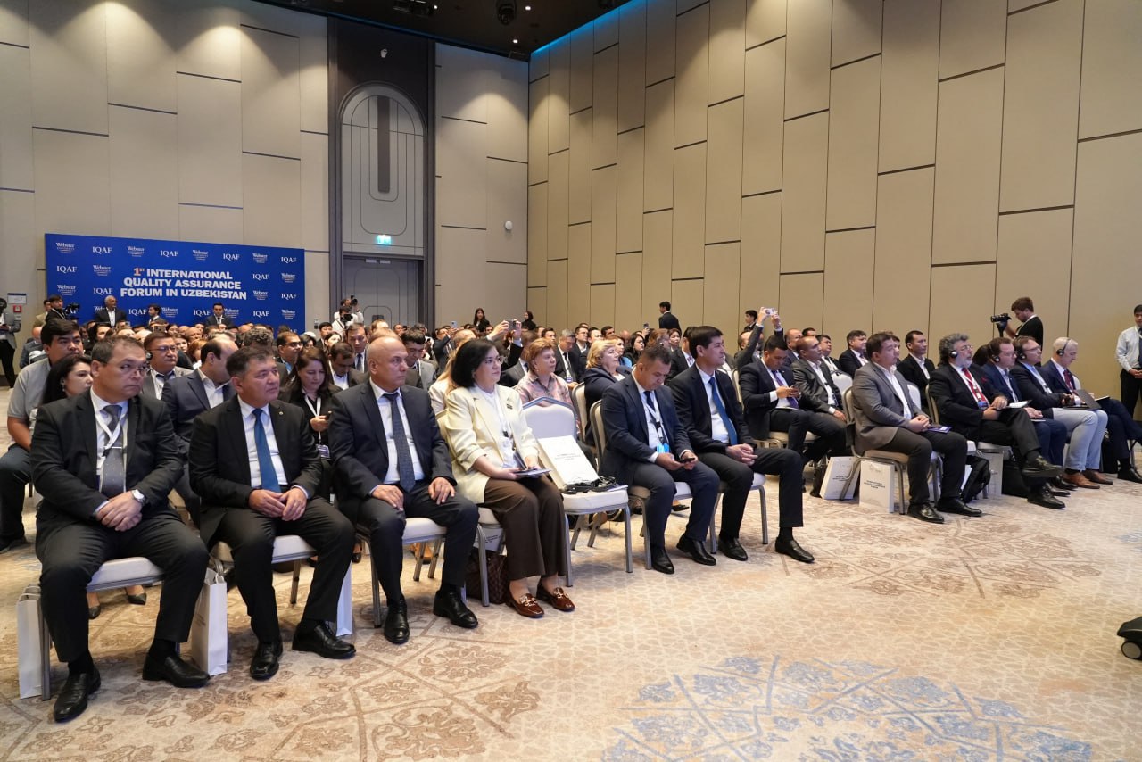 UrDPI VAKILI “1ST INTERNATIONAL QUALITY ASSURANCE FORUM IN UZBEKISTAN” XALQARO ANJUMANIDA ISHTIROK ETMOQDA