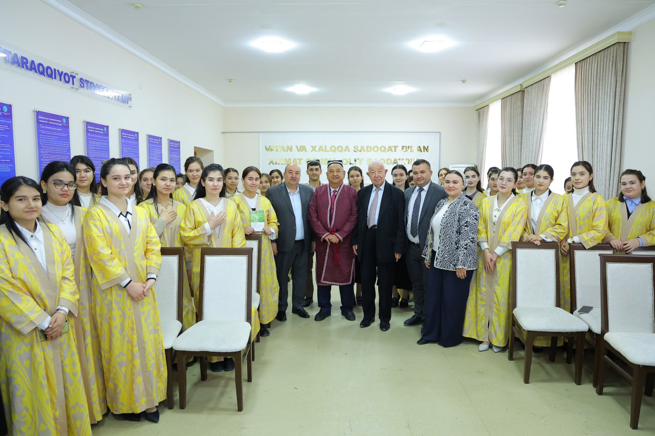A MEETING BETWEEN PROMINENT JOURNALISTS AND STUDENTS WAS HELD AT THE URGANCH STATE PEDAGOGICAL INSTITUTE