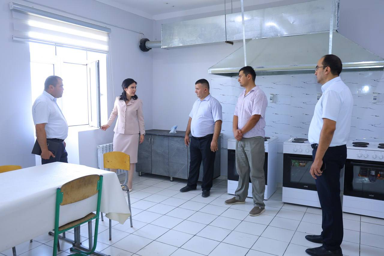 THE RECTOR REVIEWED THE PREPARATION PROCESS OF THE STUDENT DORMITORY FOR THE NEW ACADEMIC YEAR.