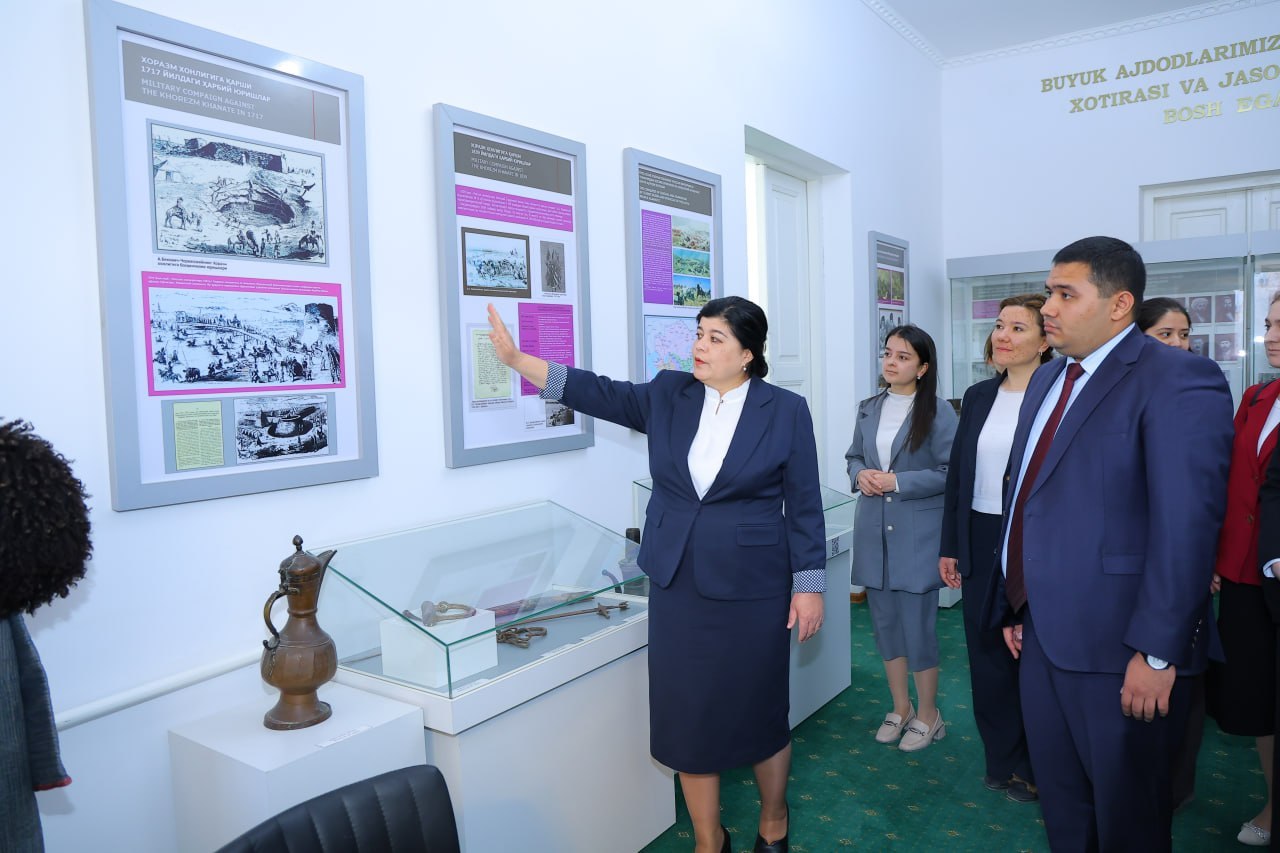 UrDPI TALABALARI QATAG‘ON QURBONLARI XOTIRASI MUZEYIDA