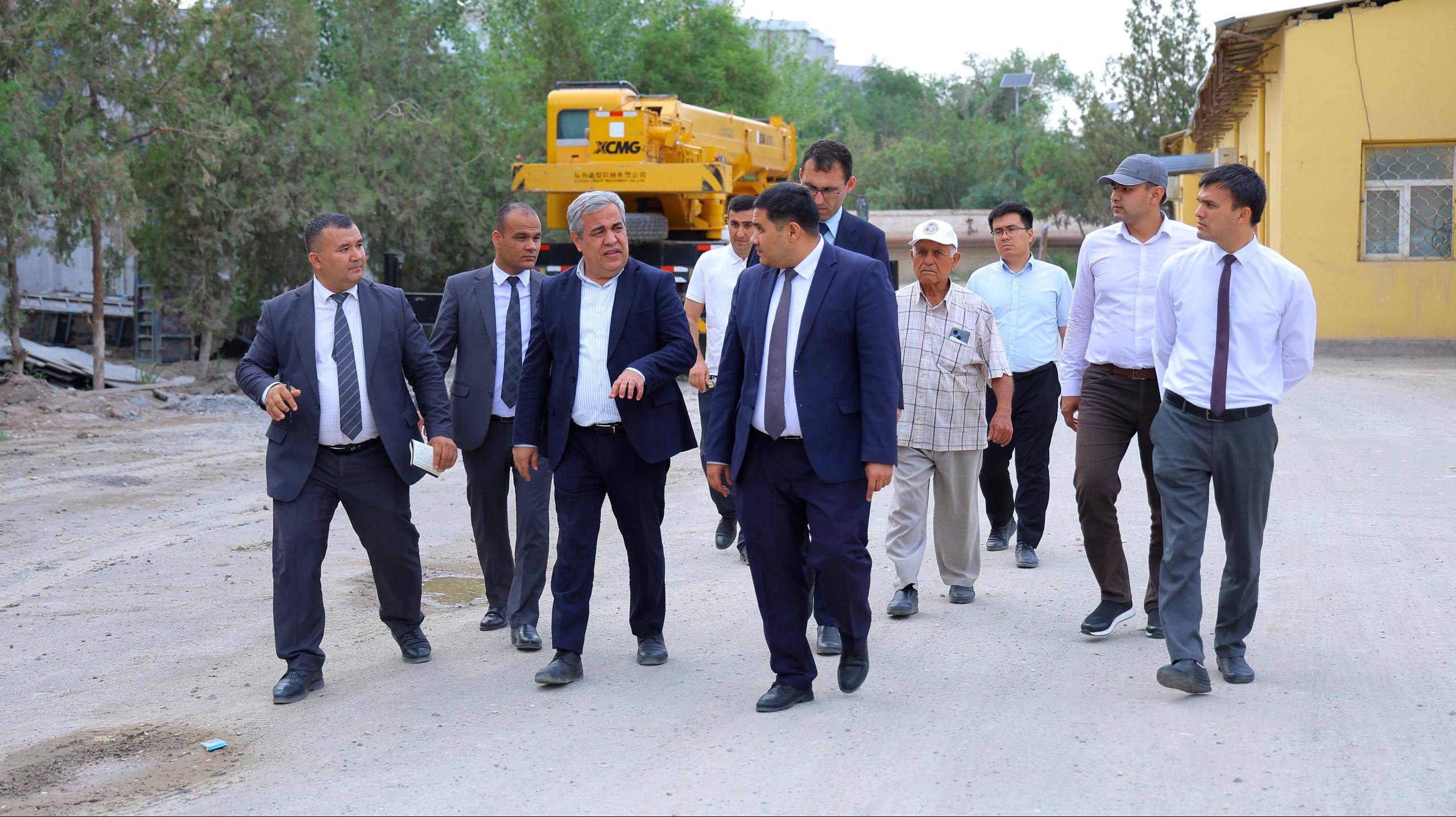 THE DEPUTY MINISTER GOT ACQUAINTED WITH THE CONSTRUCTION PROCESS OF THE NEW ACADEMIC BUILDING BEING IMPLEMENTED AT UrSPI