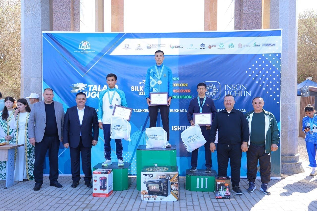 URGANCH DAVLAT PEDAGOGIKA INSTITUTI TALABASI VILOYAT MIQYOSIDAGI YUGURISH MARAFONIDA G‘OLIB BO‘LDI!