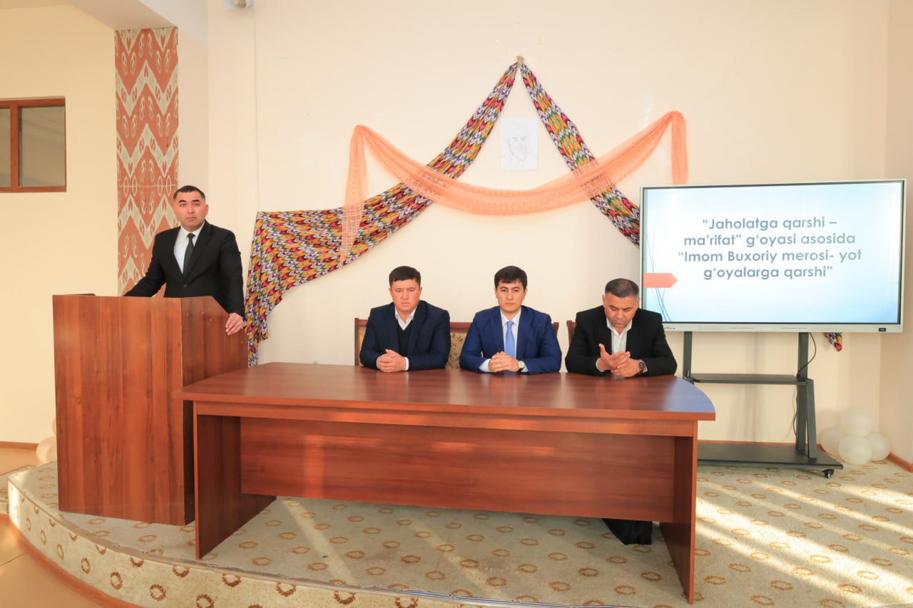 urspi.uz; O'zbekiston Respublikasi Vazirlar Mahkamasi huzuridagi Imom Buxoriy Xalqaro ilmiy-tadqiqot markazi ilmiy xodimlari va yoshlar uchrashuvi o'tkazildi