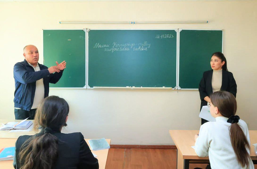urspi.uz; "Korrupsiya milliy xavfsizlikka tahdid" mavzusida insholar tanlovi o'tkazildi