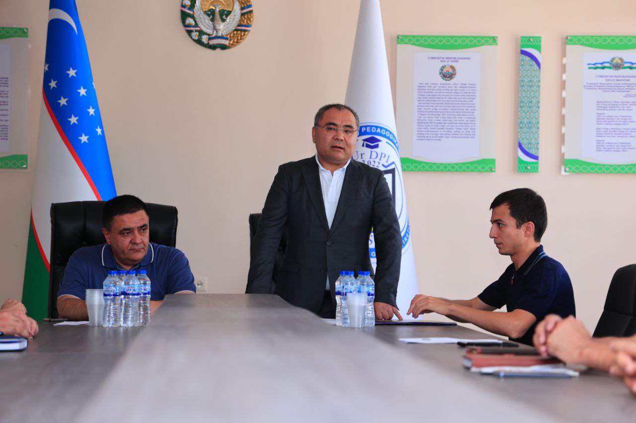 OLIY TA’LIM, FAN VA INNOVATSIYALAR VAZIRI URGANCH DAVLAT PEDAGOGIKA INSTITUTI RAHBARIYATI VA PROFESSOR-O‘QITUVCHILARI BILAN UCHRASHDI;urspi;urspi.uz;