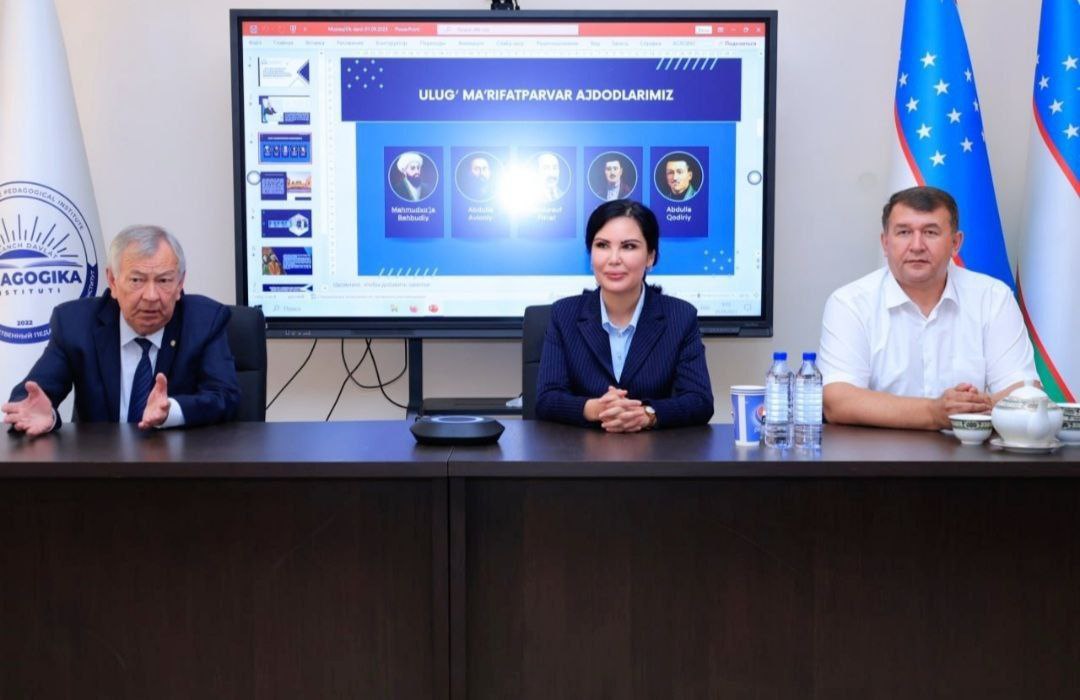 TARIXCHI OLIM, AKADEMIK ANATOLIY SADULLAYEV URGANCH DAVLAT PEDAGOGIKA INSTITUTI TALABALARIGA MA'RUZA O‘QIDI