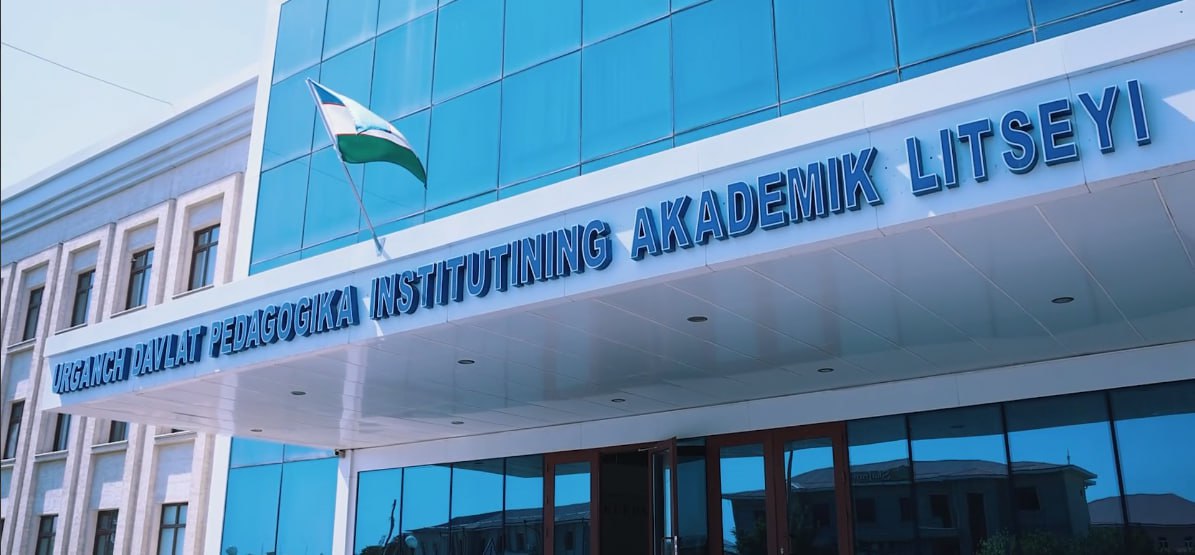 REKTOR URGANCH DAVLAT PEDAGOGIKA INSTITUTI AKADEMIK LITSEYINING BINOLARI BILAN TANISHDI
