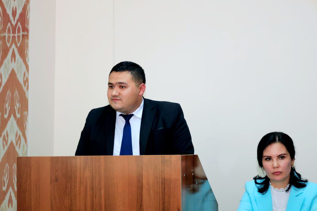 URGANCH DAVLAT PEDAGOGIKA INSTITUTI REKTORI PROFESSOR-O‘QITUVCHILAR JAMOASI BILAN UCHRASHDI;urspi;urspi.uz;