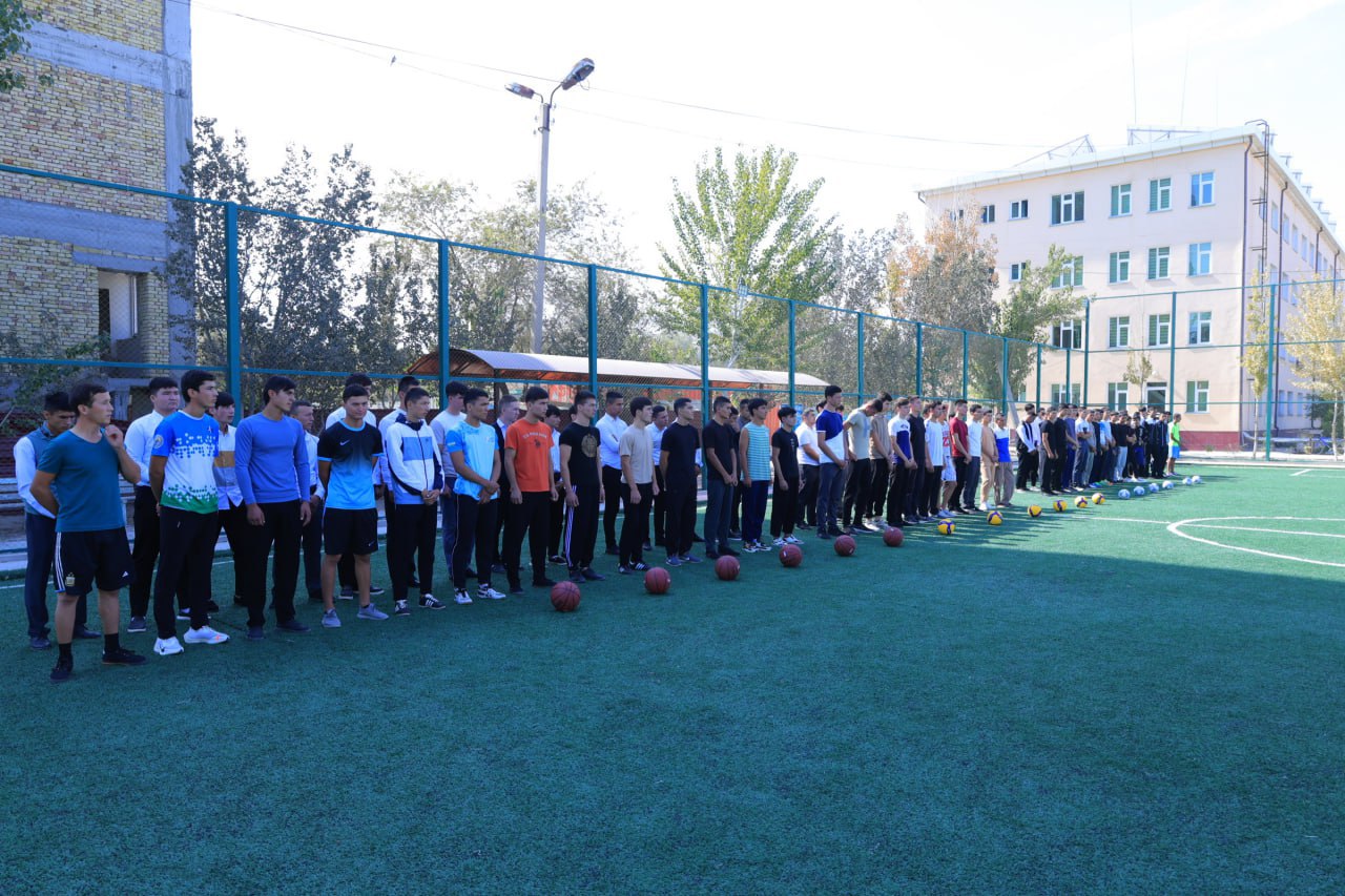URGANCH DAVLAT PEDAGOGIKA INSTITUTIDA “TALABALAR LIGASI” SPORT MUSOBAQALARIGA START BERILDI;urspi;urspi.uz;