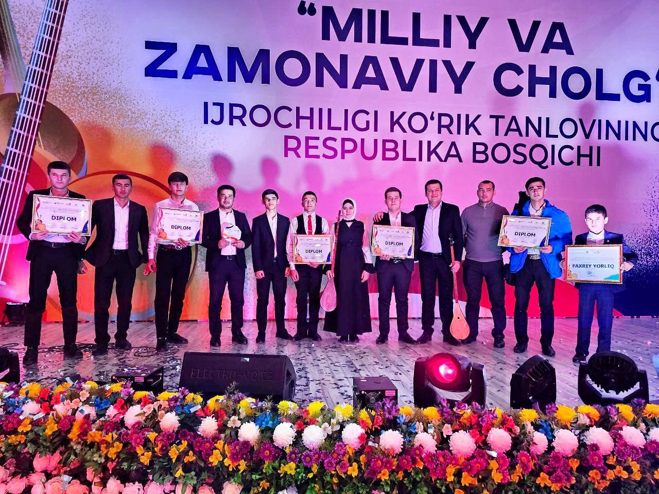 THE YOUTH OF THE URGANCH STATE PEDAGOGICAL INSTITUTE ARE THE PROUD SECOND AND THIRD PLACE WINNERS OF THE REPUBLICAN STAGE OF THE 