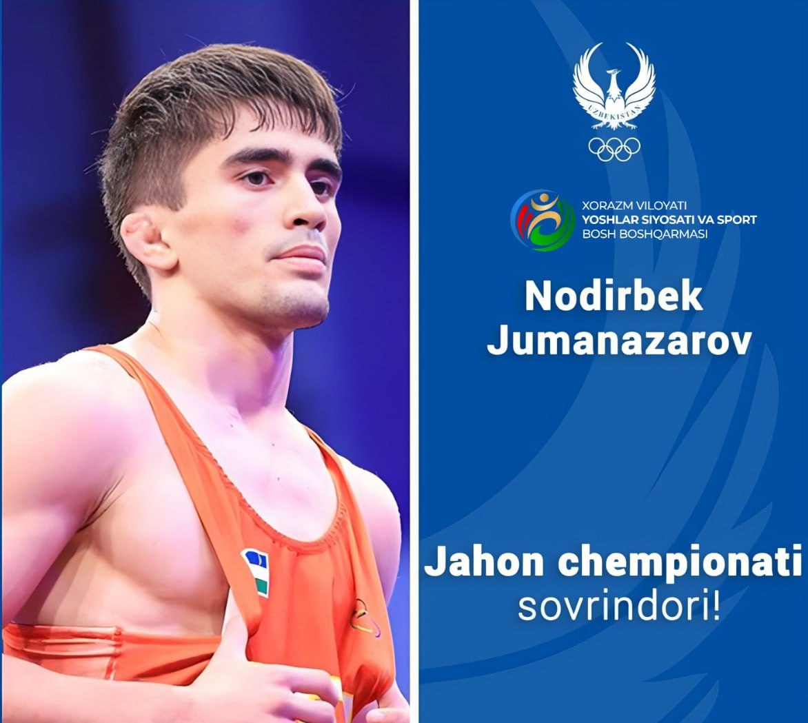 BRONZE MEDAL OF WORLD U-20 WRESTLING CHAMPIONSHIP IN AMMAN, JORDAN