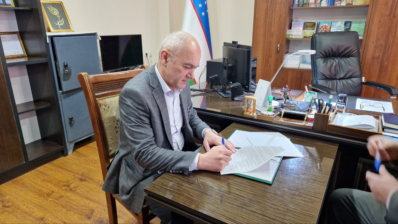 urspi.uz;URGANCH INNOVATSION UNIVERSITETI NODAVLAT TA'LIM MUASSASASI VA URGANCH DAVLAT PEDAGOGIKA INSTITUTI O‘RTASIDA HAMKORLIK SHARTNOMASI IMZOLANDI