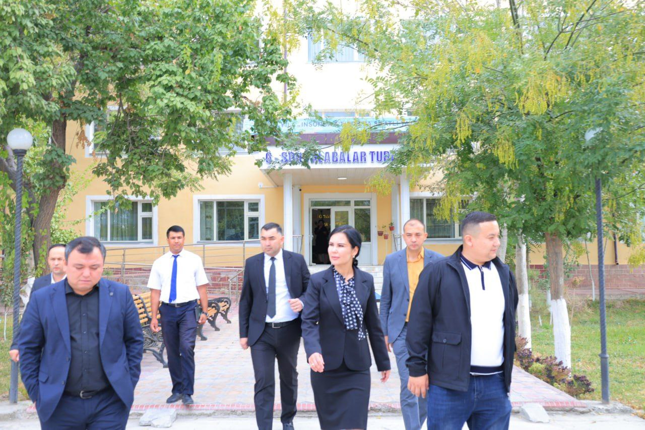 BUGUN OLIY TA’LIM, FAN VA INNOVATSIYALAR VAZIRLIGINING MAS’UL XODIMLARI SALOHIDDIN SANOQULOV VA FOZIL FARHODOVLAR URGANCH DAVLAT PEDAGOGIKA INSTITUTIDA YANGI O‘QUV YILIGA VA KUZ-QISH MAVSUMIGA TAYYORGARLIK HOLATI;urspi;urspi.uz;