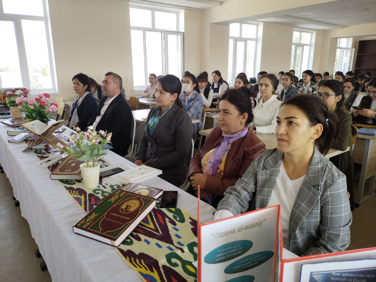 October 21 - on the occasion of the Uzbek language holiday, an event was held at the institute under the motto 