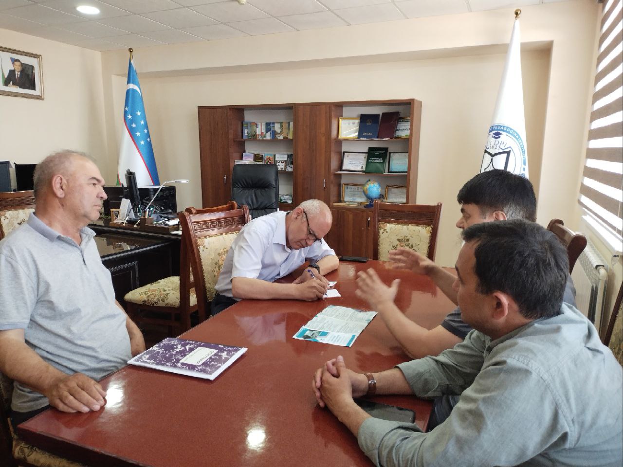 urspi.uz;URGANCH DAVLAT PEDAGOGIKA INSTITUTI VA UDMURT DAVLAT UNIVERSITETI RAHBARIYATI O‘RTASIDA UCHRASHUV BO‘LIB O‘TDI