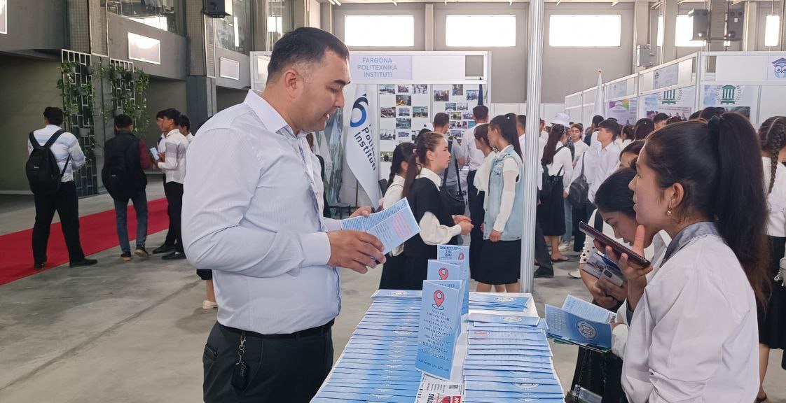 urspi.uz;SAMARQAND VILOYATIDA O‘TKAZILAYOTGAN “SOF EXPO SAMARQAND” XALQARO KO‘RGAZMALAR MARKAZIDA URGANCH DAVLAT PEDAGOGIKA INSTITUTI RAHBARIYATI FAOL ISHTIROK QILMOQDA