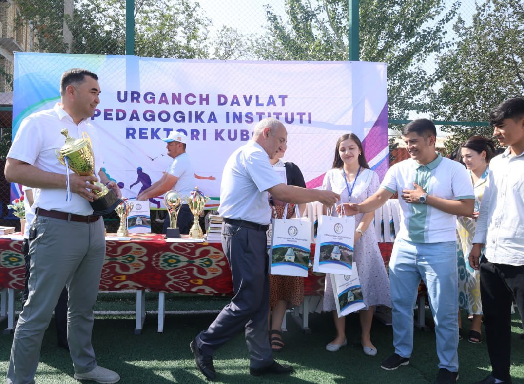 urspi.uz;URGANCH DAVLAT PEDAGOGIKA INSTITUTIDA “REKTOR KUBOGI” MUSOBAQALARINING TAQDIRLASH MAROSIMI BO‘LIB O‘TDI