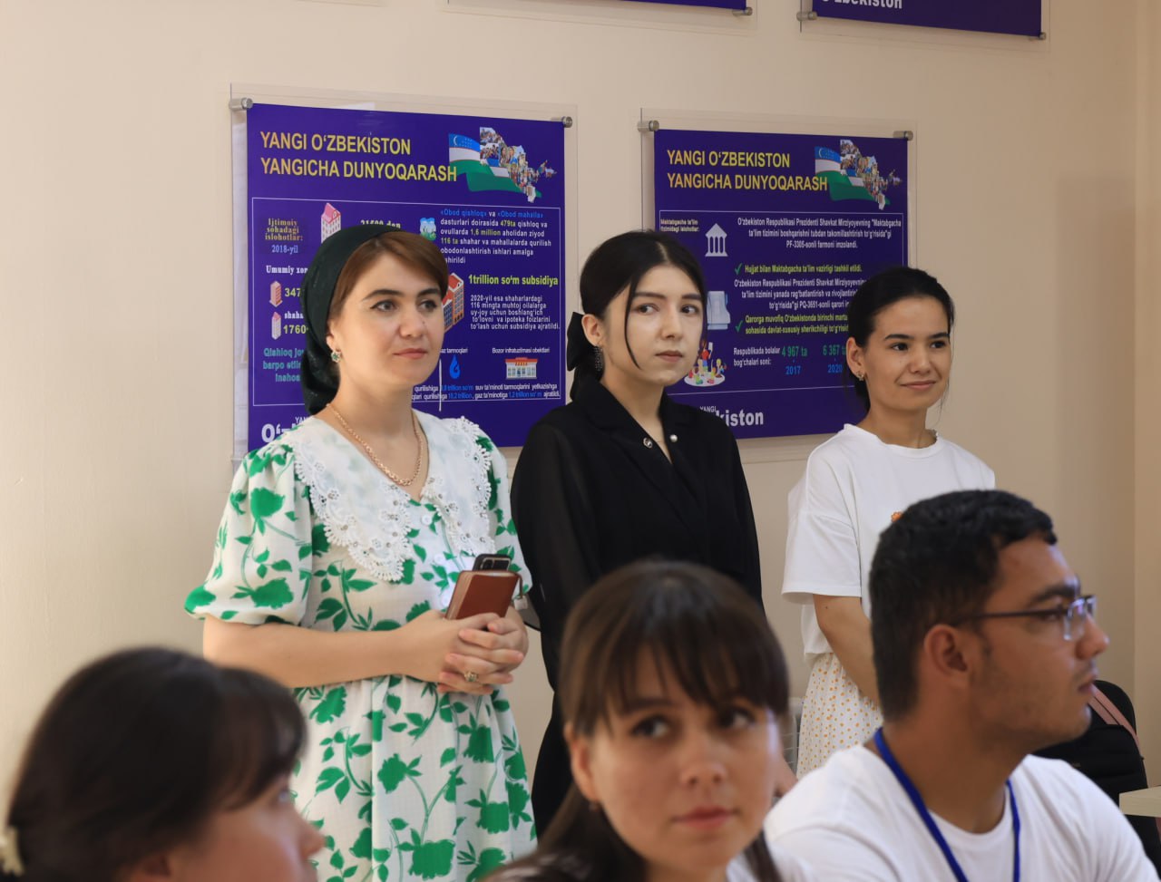 "SUMMER SCHOOL — 2023" YOZGI MAKTABI ISHTIROKCHILARI SEMINAR-TRENINGLARDA BILIM VA KO‘NIKMALARINI OSHIRMOQDALAR;urspi;urspi.uz;