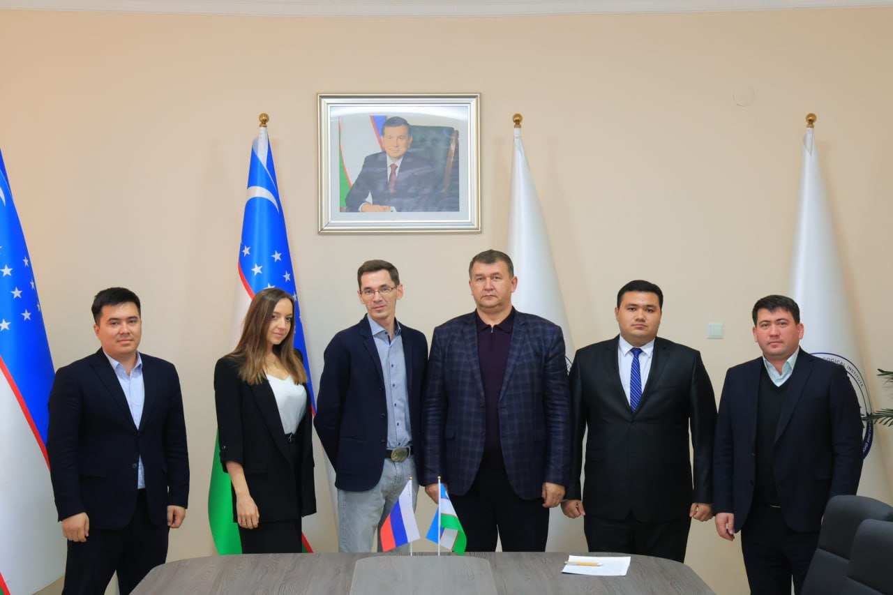 A MEMORANDUM WAS SIGNED BETWEEN URGANCH STATE PEDAGOGICAL INSTITUTE AND NOVOSIBIRSK STATE TECHNICAL UNIVERSITY