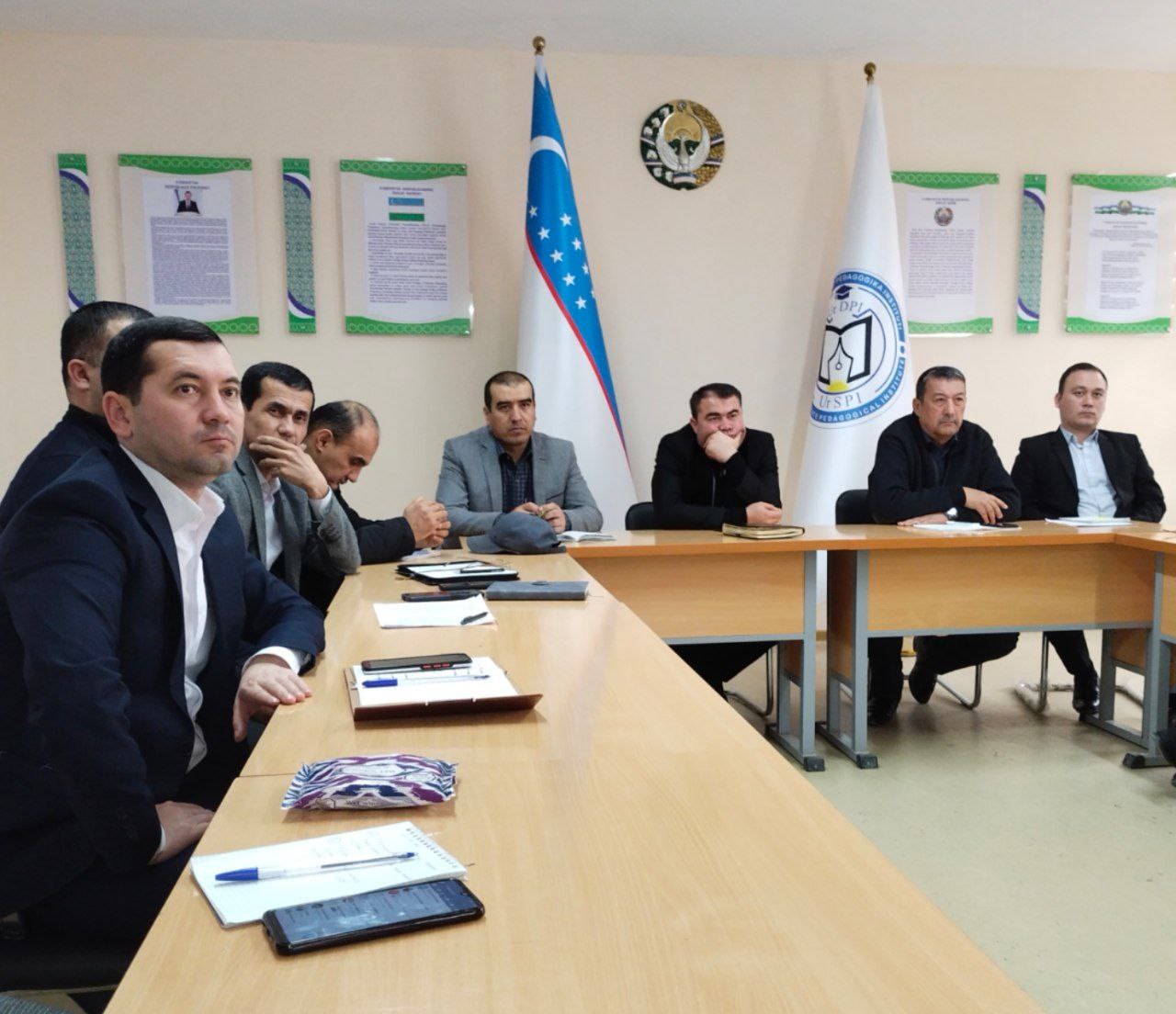 URGANCH DAVLAT PEDAGOGIKA INSTITUTI KENGASHINING 6-MAJLISI  BO‘LIB O‘TDI 