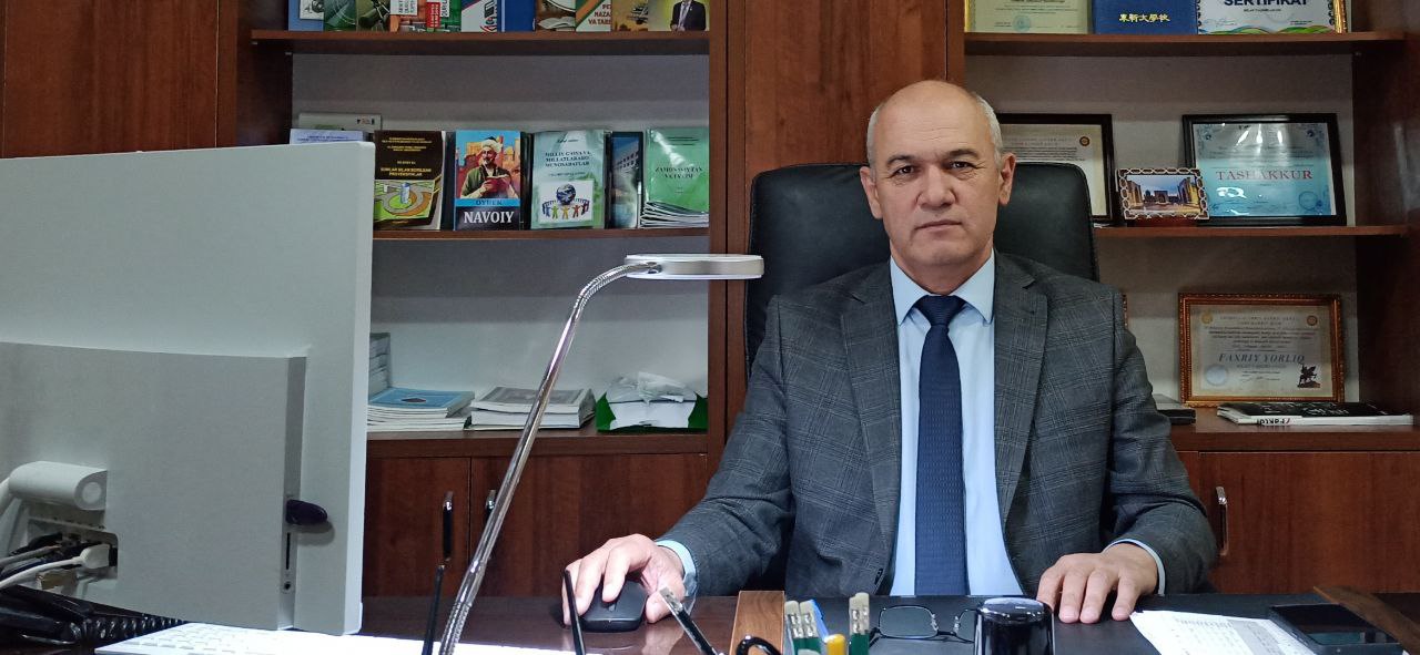 urspi.uz;QURBON HAYITI MUNOSABATI BILAN URGANCH DAVLAT PEDAGOGIKA INSTITUTI REKTORI V.V.B. JUMANAZAR YARMETOVNING BAYRAM TABRIGI