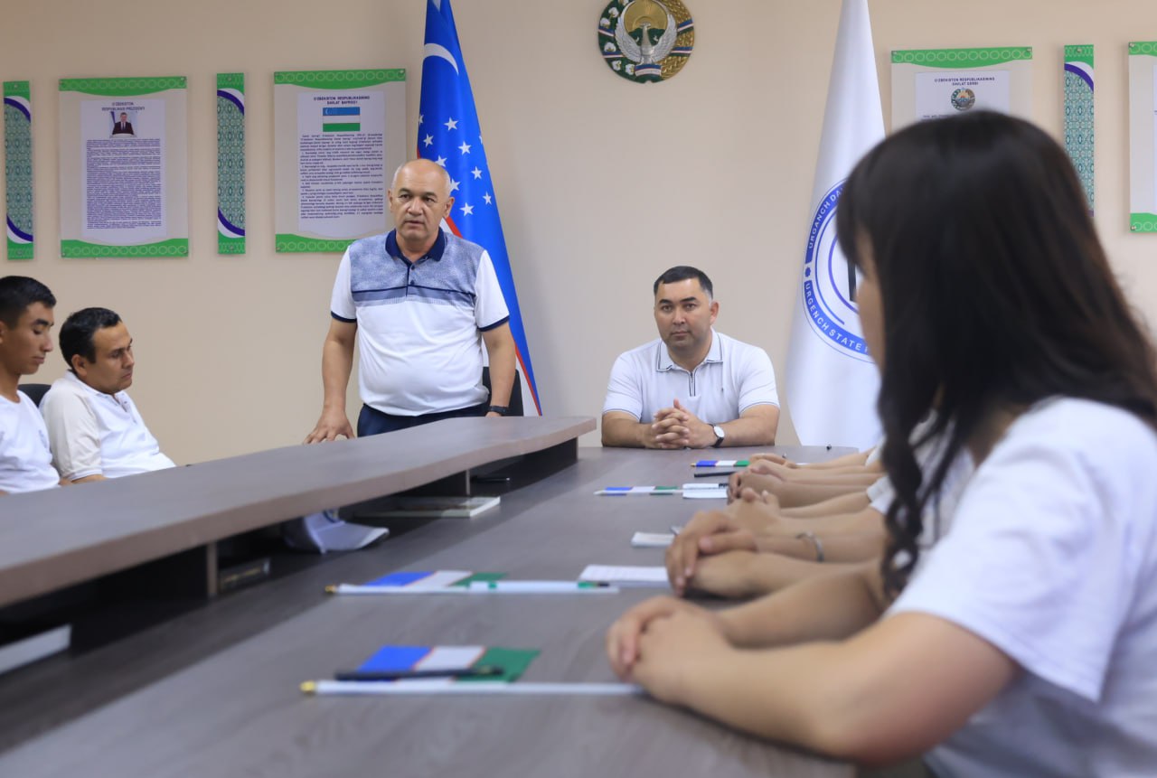 URGANCH DAVLAT PEDAGOGIKA INSTITUTIDA "SUMMER SCHOOL — 2023" YOZGI MAKTABI ISHTIROKCHILARI BILAN TANTANALI XAYRLASHUV MADANIY TADBIRI O‘TKAZILDI ;urspi;urspi.uz;