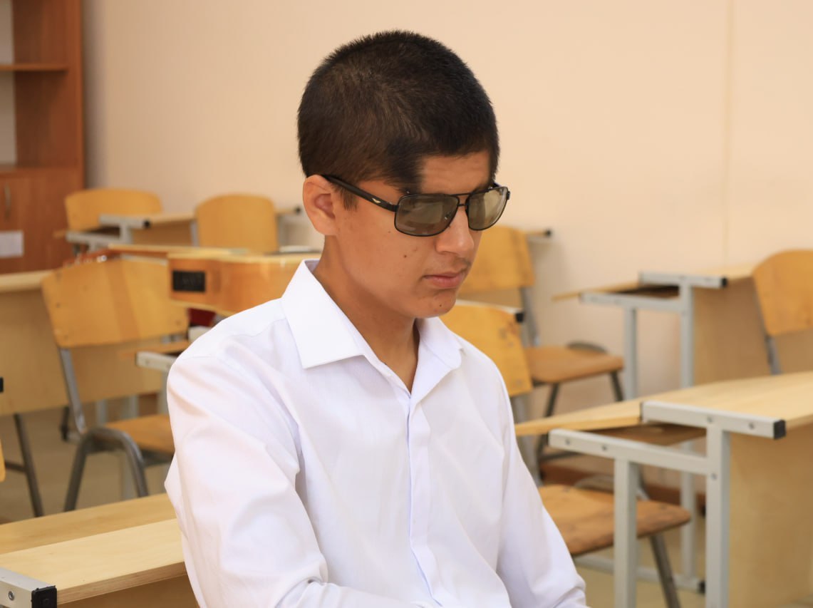  “MUSIQA TA’LIMI” YO‘NALISHI KUNDUZGI TA’LIM SHAKLIGA HUJJAT TOPSHIRGAN KO‘ZI OJIZ ABITURIYENTLAR UCHUN HAM KASBIY (IJODIY) IMTIHONLAR BO‘LIB O‘TMOQDA;urspi;urspi.uz