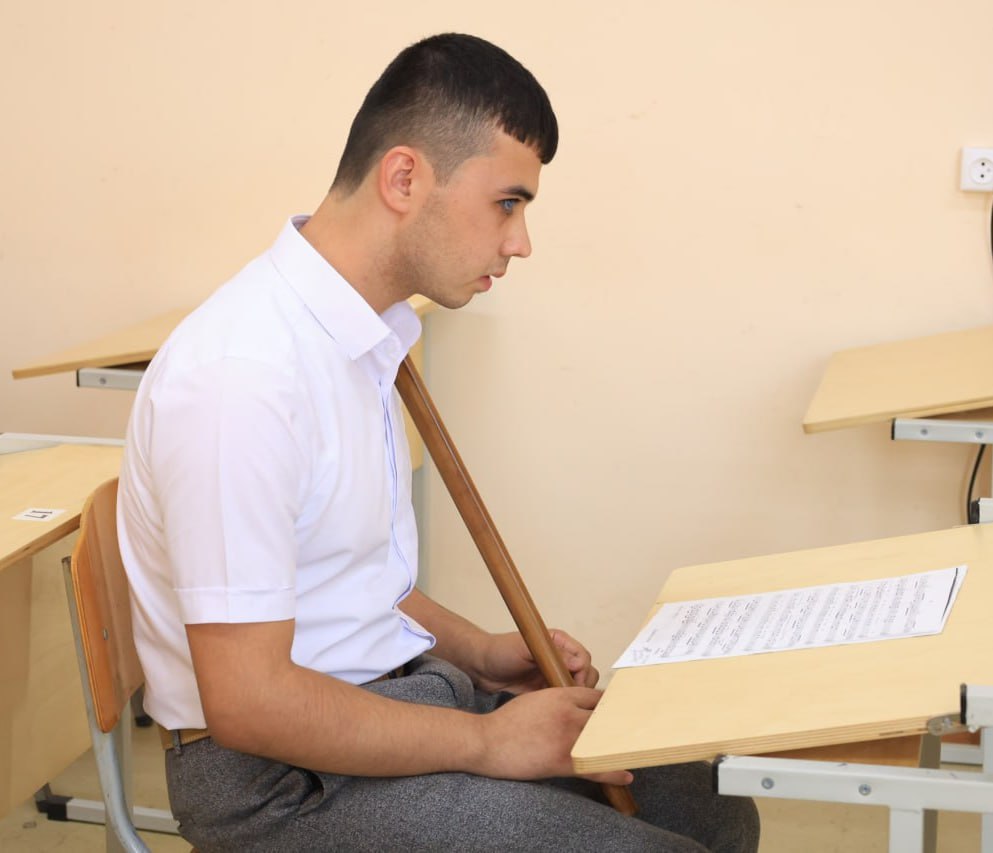  “MUSIQA TA’LIMI” YO‘NALISHI KUNDUZGI TA’LIM SHAKLIGA HUJJAT TOPSHIRGAN KO‘ZI OJIZ ABITURIYENTLAR UCHUN HAM KASBIY (IJODIY) IMTIHONLAR BO‘LIB O‘TMOQDA;urspi;urspi.uz;