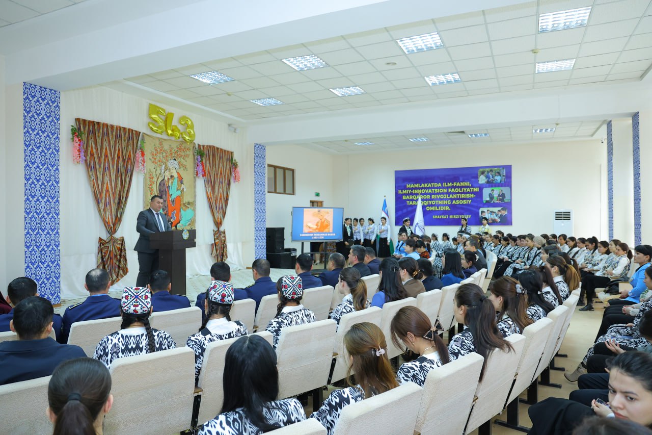 Zahiriddin Muhammad Bobur tavalludining 543 yilligi munosabati bilan ma’naviy-ma’rifiy tadbir o‘tkazildi